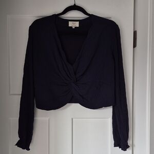 Navy Women's Top